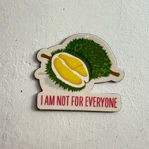 Funny Durian Magnet - YVR artist